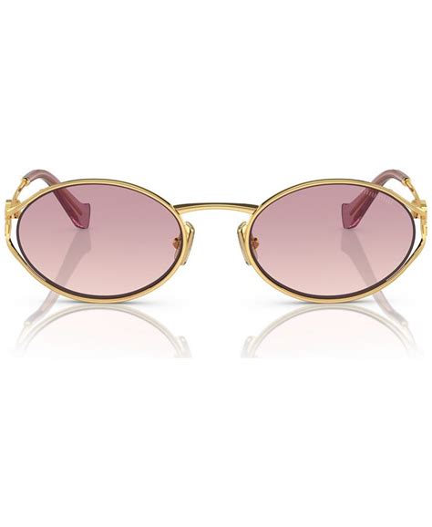 miu miu sunglasses 52ys brown|Miu Miu MU 52YS Sunglasses .